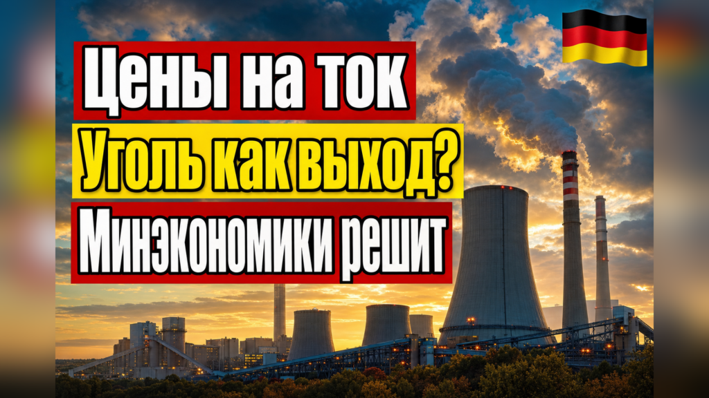 Минэкономики Германии рассматривает использование угольных станций