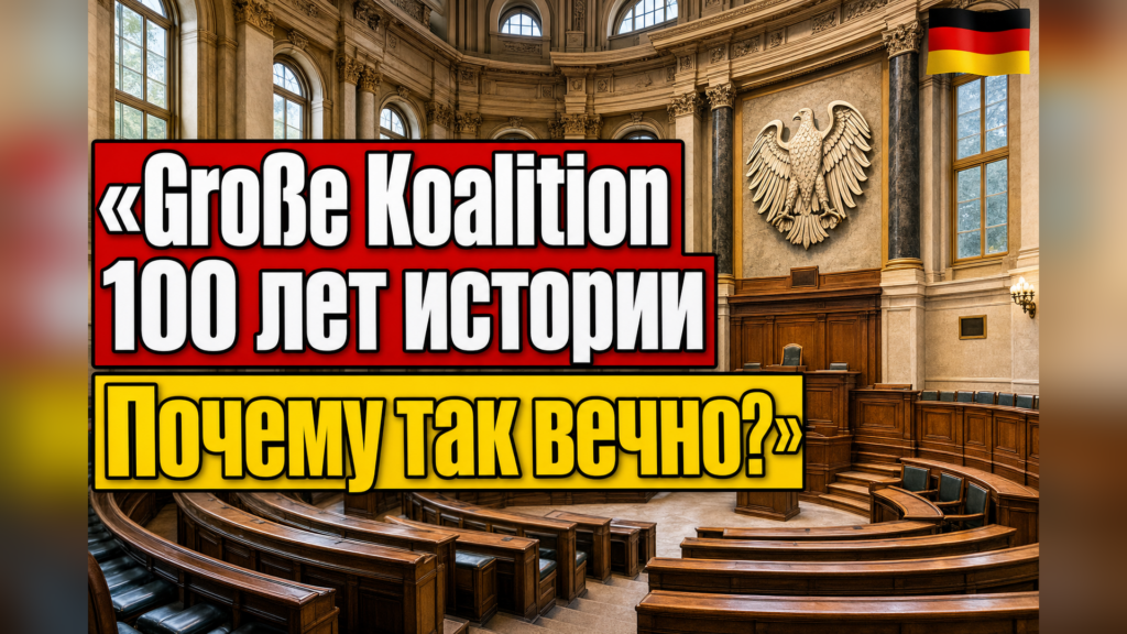 Почему в Германии часто создают Große Koalition?