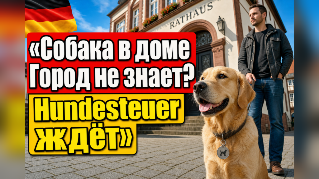 Нужно ли регистрировать собаку и платить Hundesteuer?