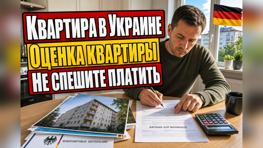 Jobcenter просит оценку квартиры в Украине: что делать?