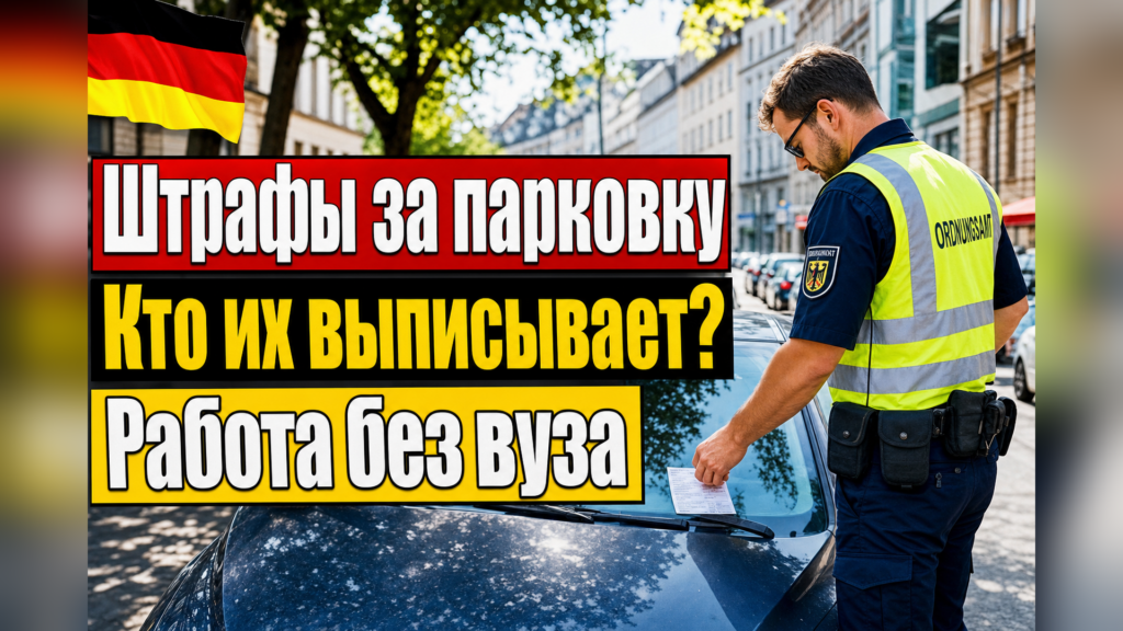 Кто выписывает штрафы за парковку в Германии?