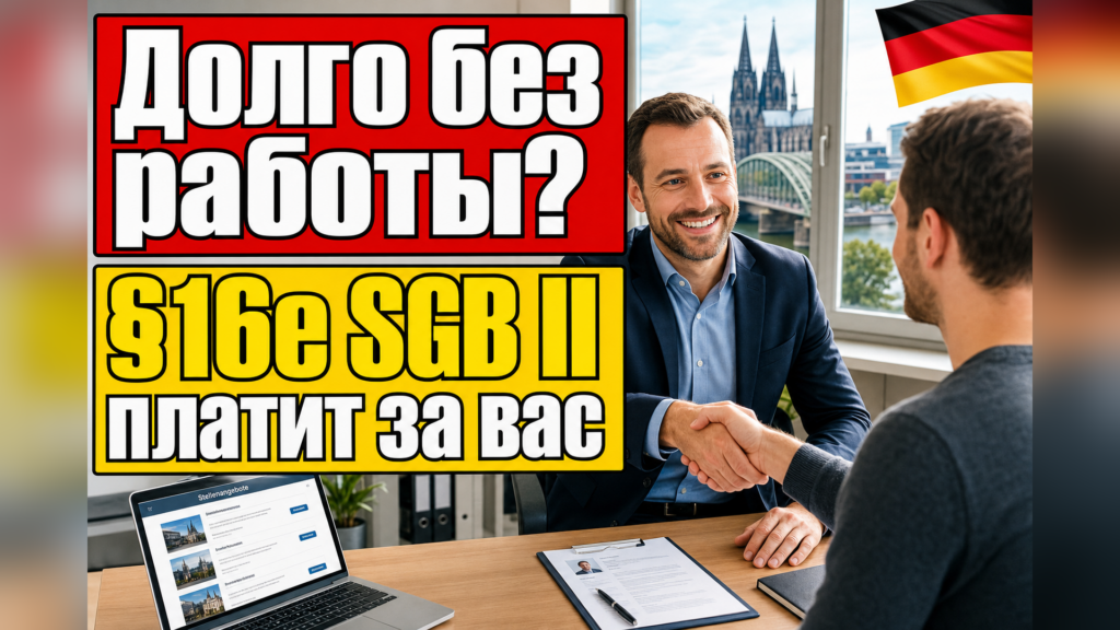 §16e SGB II: доплата работодателю за долгую безработицу