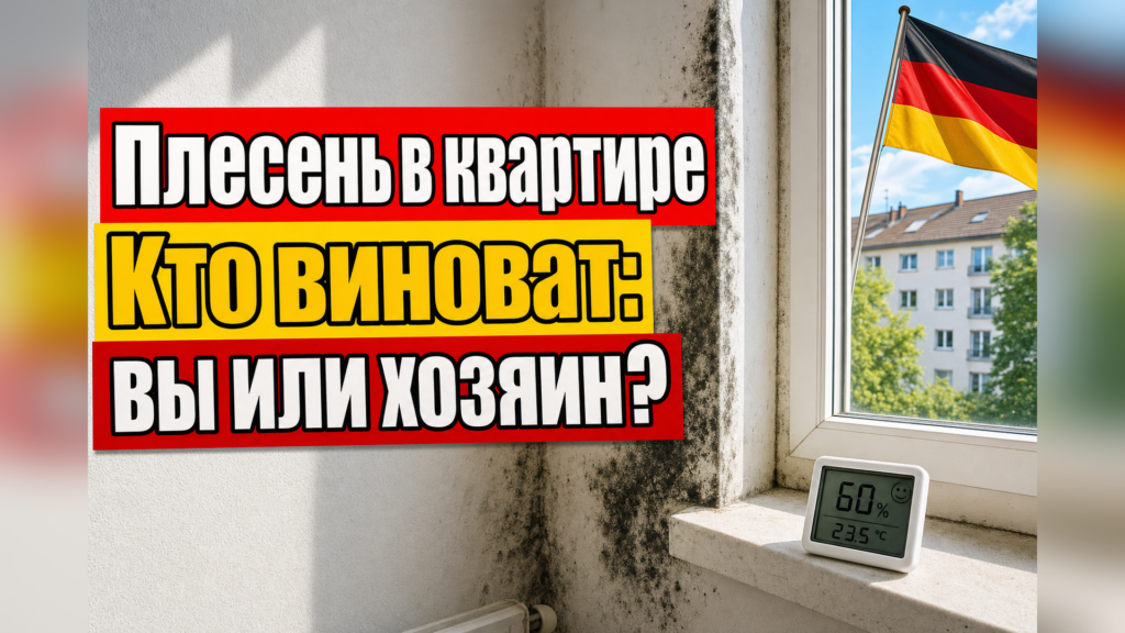 Плесень в квартире: кто виноват — жилец или хозяин?