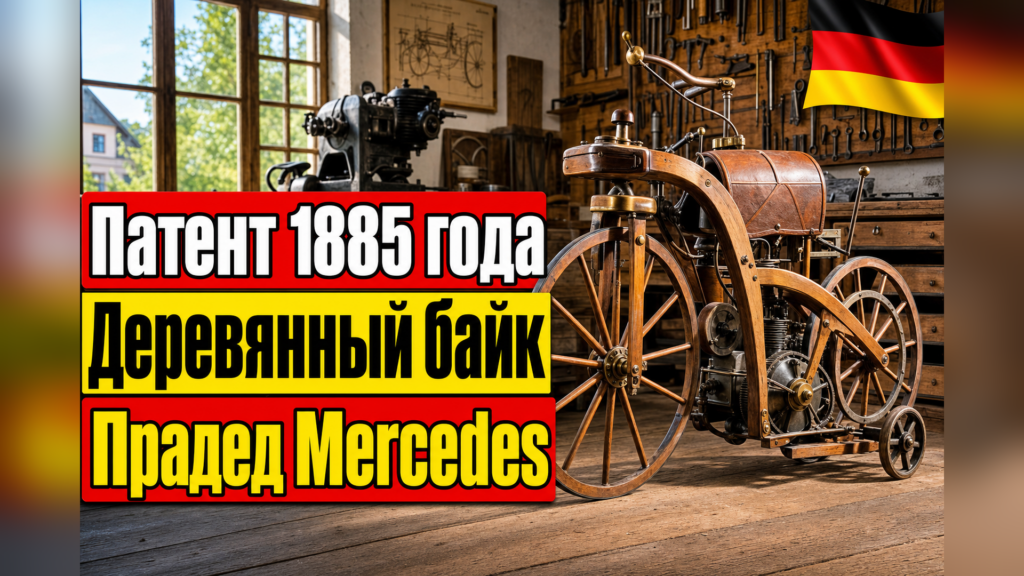 Как патент на Reitwagen 1885 года породил Mercedes-Benz?