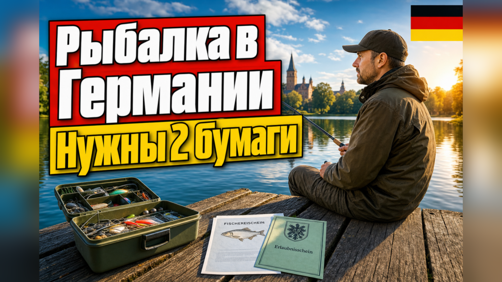 Рыбалка в Германии: какие документы нужны по закону?
