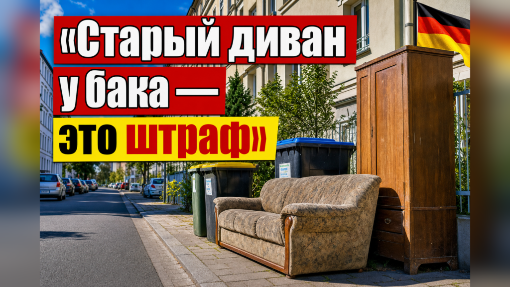 Sperrmüll в Германии: как вывезти мебель бесплатно?