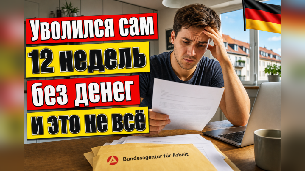 Sperrzeit при увольнении: почему ALG I платят меньше?