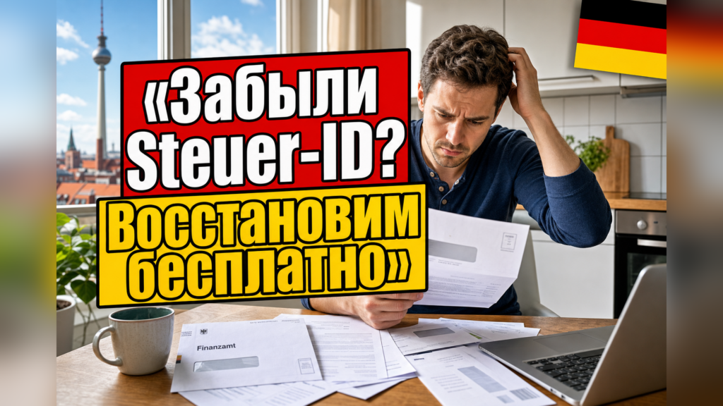 Потеряли Steuer-ID? Как восстановить его бесплатно