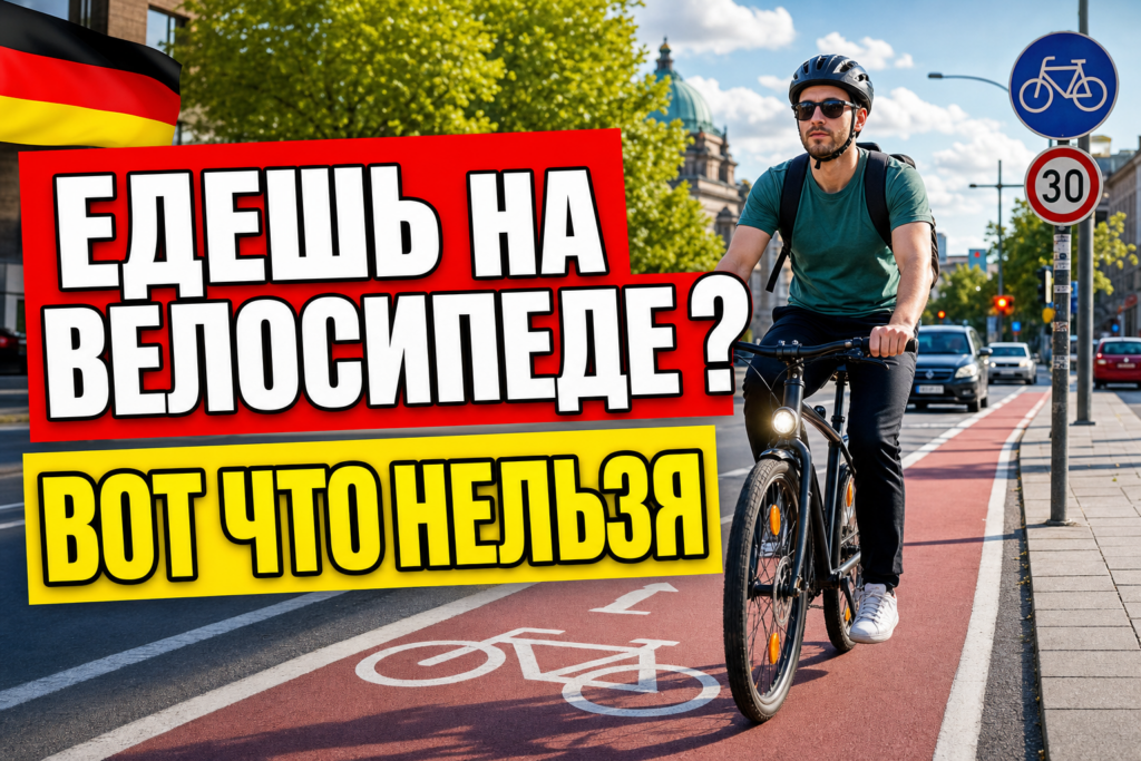 Какие правила для велосипеда действуют в Германии?