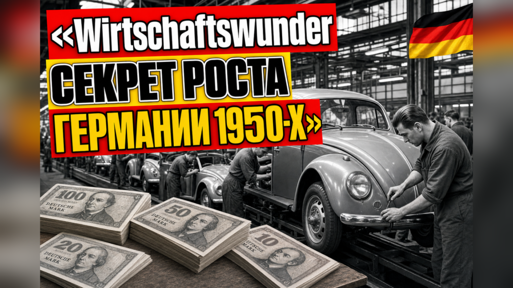 Wirtschaftswunder: что стояло за чудом Германии