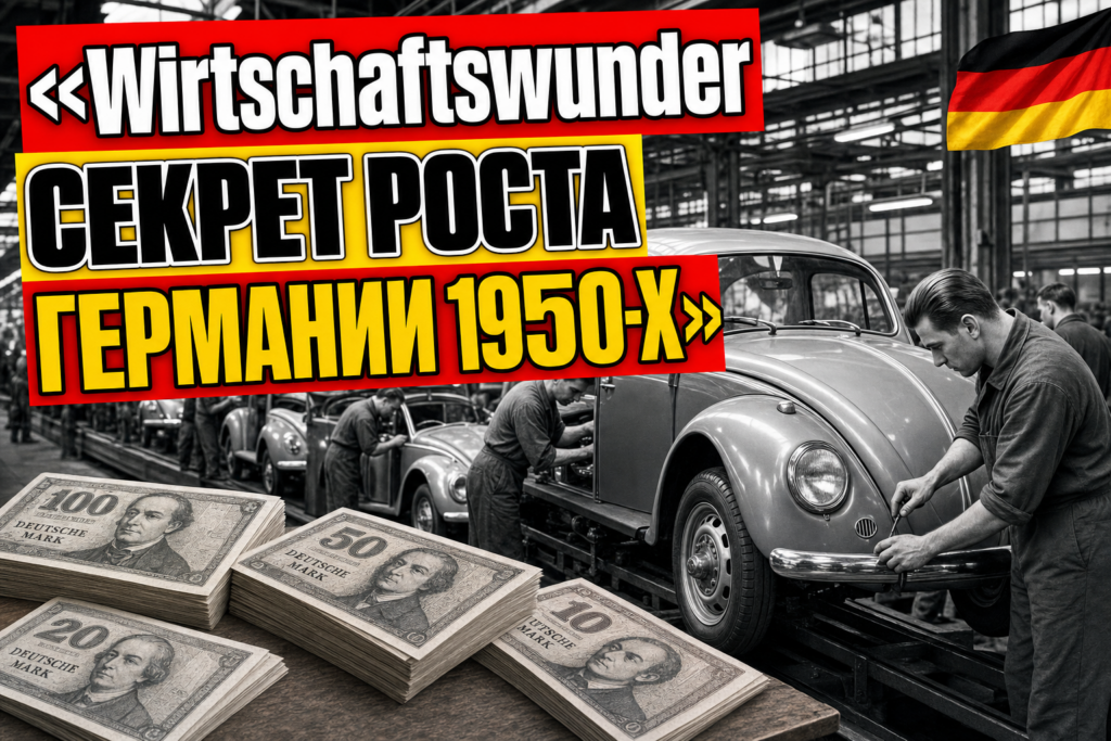 Wirtschaftswunder: что стояло за чудом Германии