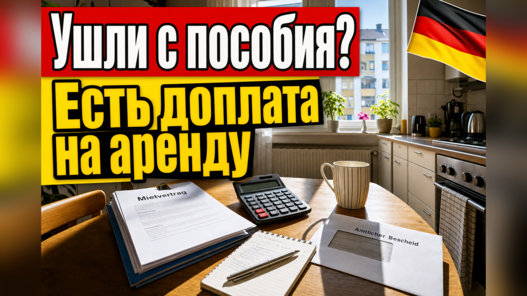 Wohngeld: доплата на аренду после ухода с Bürgergeld