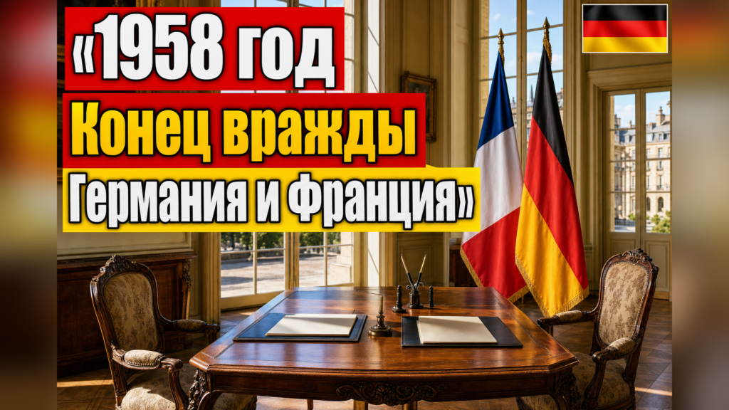 Как рукопожатие Аденауэра и де Голля примирило Европу?