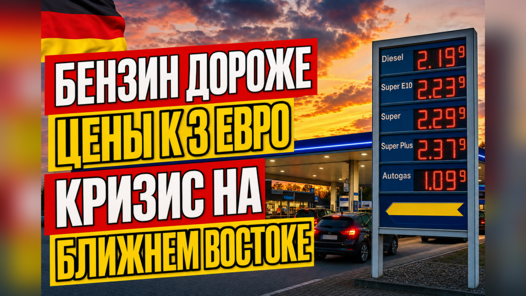 Ассоциация автозаправок ожидает роста цен на бензин до трёх евро