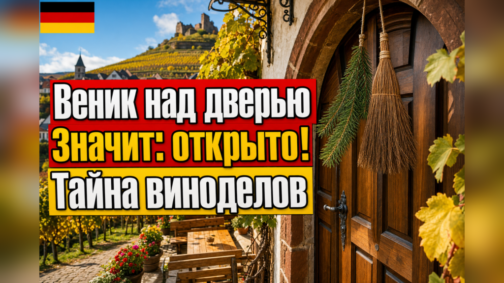 Веник над дверью в Германии: что он значит?