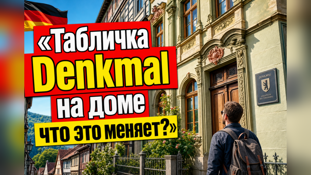 Denkmalschutz на доме: что меняется для жильцов и хозяина?
