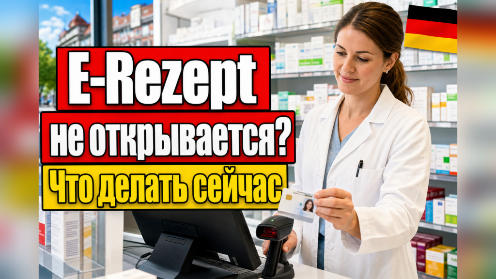 Что делать, если E-Rezept не открывается в аптеке?
