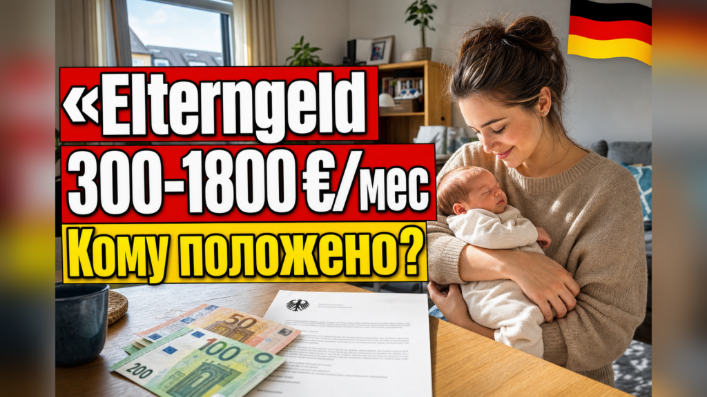 Elterngeld и Elternzeit: сколько платят и как оформить?