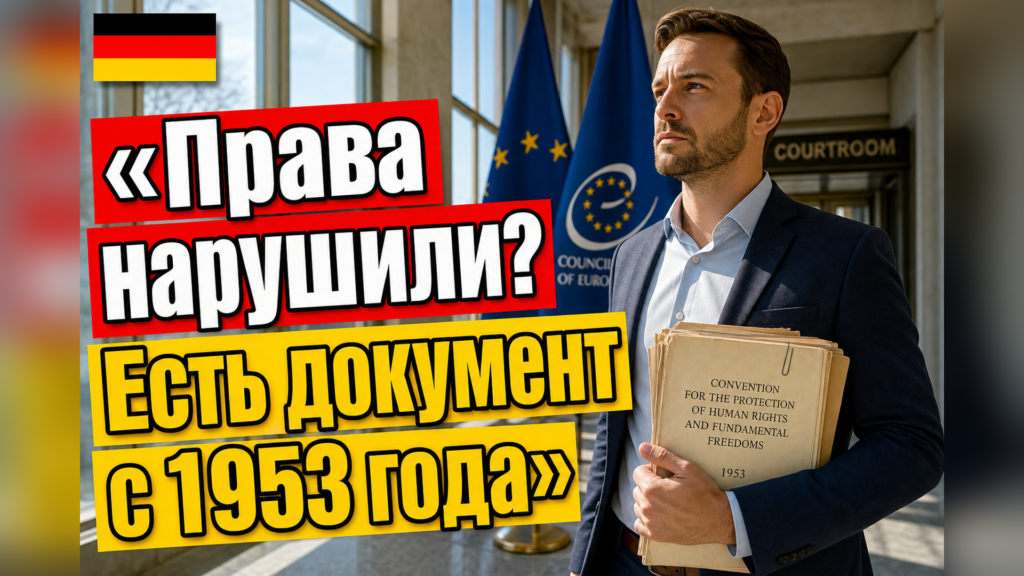 Что такое Европейская конвенция по правам человека?