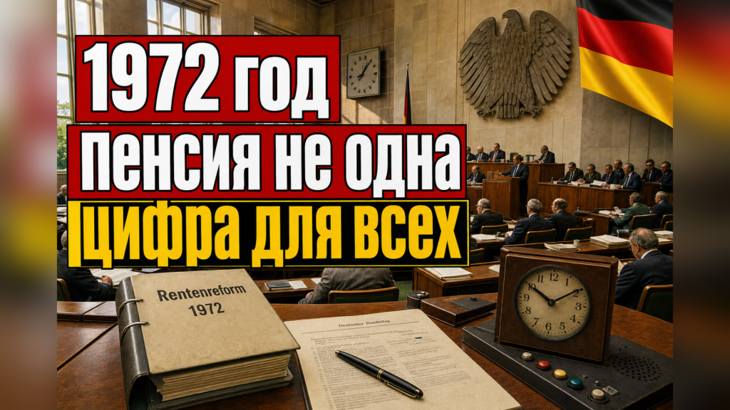 Почему в Германии нет единого пенсионного возраста?