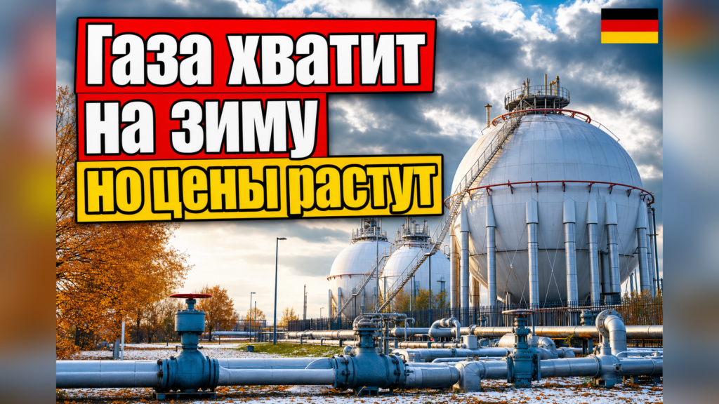 Bundesnetzagentur: газовых хранилищ хватит на зиму, но цены могут вырасти