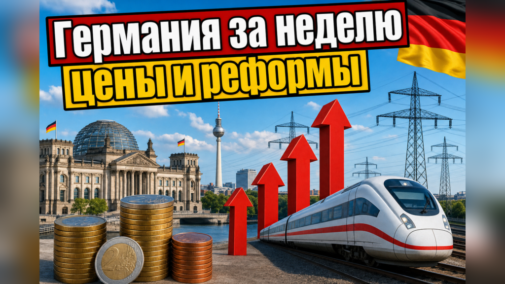 Германия за неделю: цены растут, бюджет трещит, VW сокращает штат