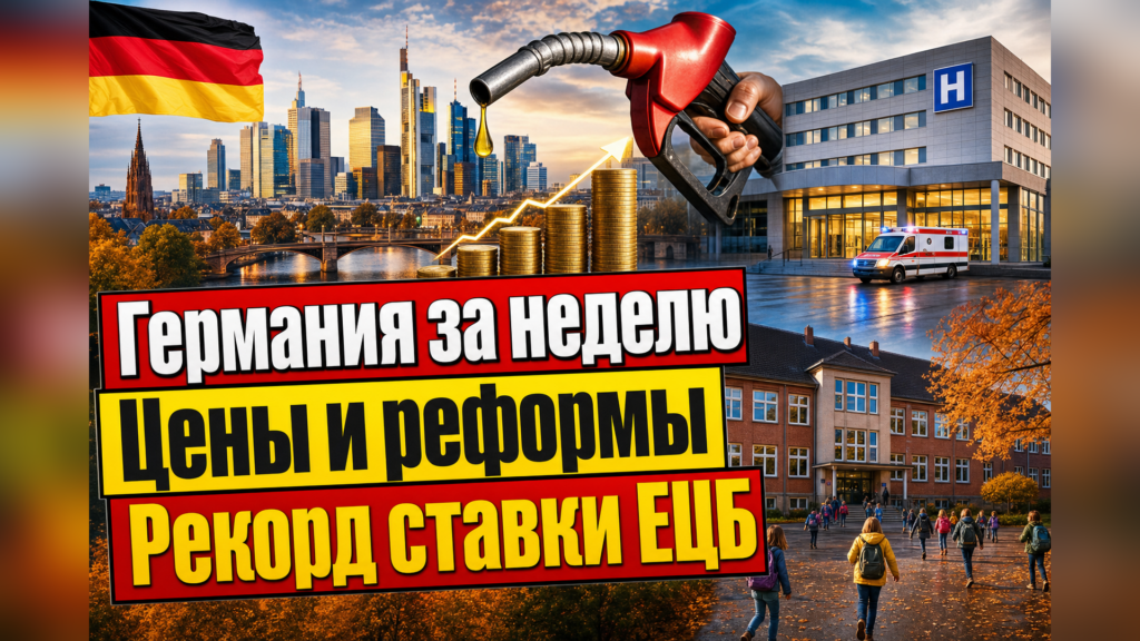 Германия за неделю: дорогое топливо, реформа медстрахования и PISA