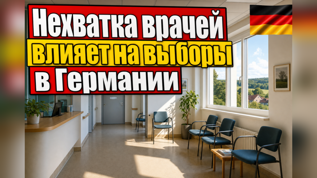 Опрос: нехватка врачей влияет на выбор избирателей в Германии