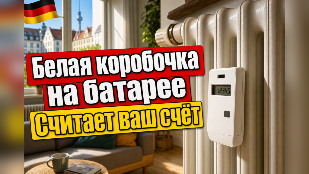 Что за коробочка на батарее считает отопление?