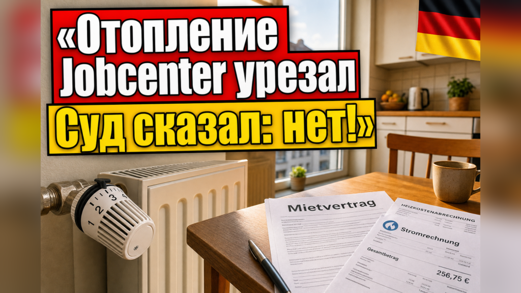 Jobcenter урезал отопление: что решил суд?