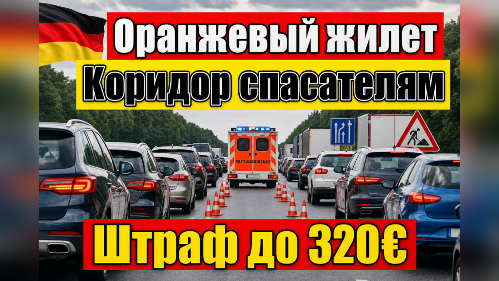 Штрафы за коридор для спасателей и дорожные работы