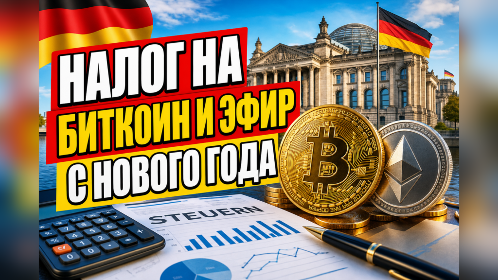 Минфин Германии готовит новый налог на биткоин и эфир