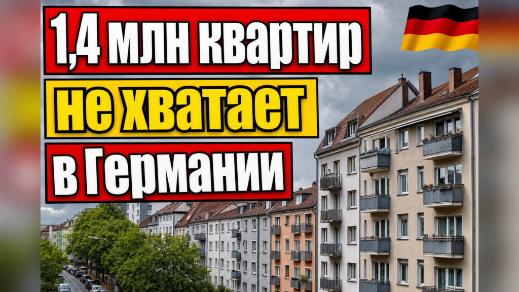Союз квартиросъёмщиков: в Германии не хватает 1,4 млн квартир