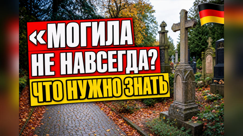 Могила в Германии: навсегда или на время?