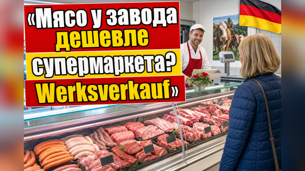 Дешевле ли мясо у производителя в Германии?