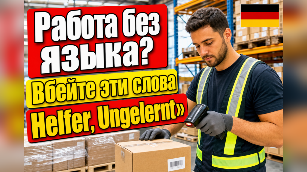 Работа без немецкого: какие слова вбивать в поиск