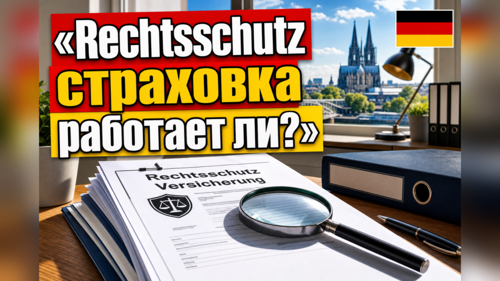Rechtsschutzversicherung: почему страховка не всегда помогает