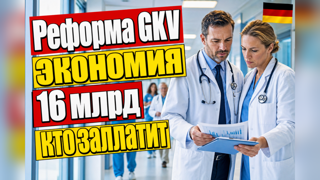 Реформа медстрахования в Германии: кто и сколько должен сэкономить