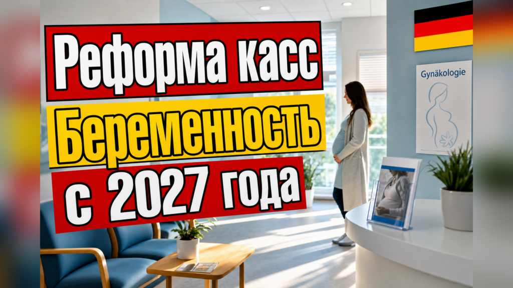 С 2027 года меняется финансирование наблюдения беременных в Германии