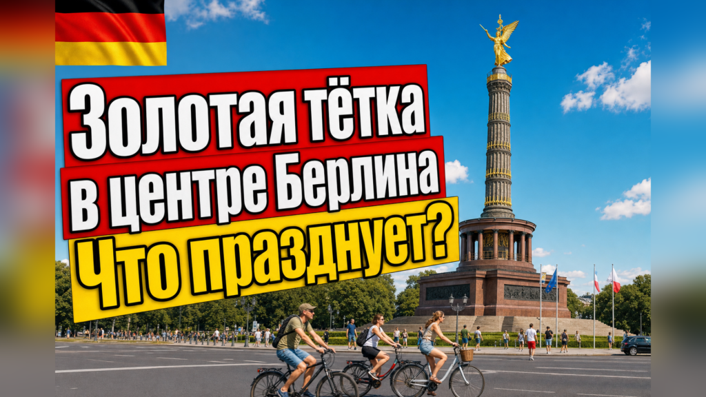 Golden­else в Берлине: что празднует Siegessäule