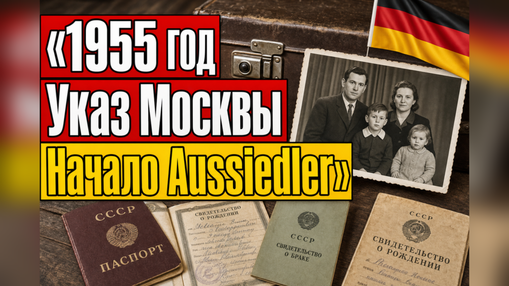 Указ 1955 года: как начался путь к статусу Aussiedler