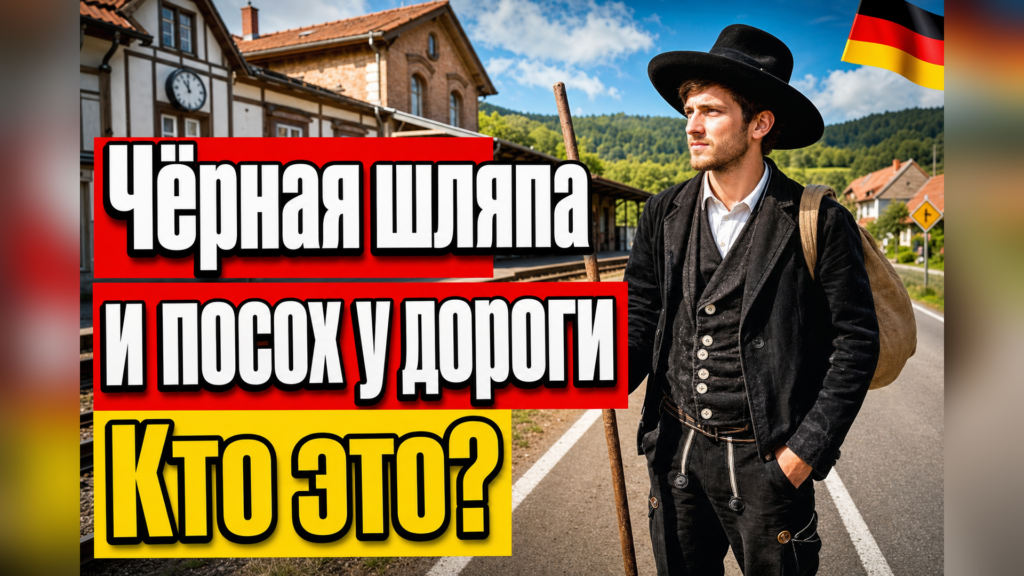Кто такие Wandergesellen — люди в чёрных шляпах у дорог?